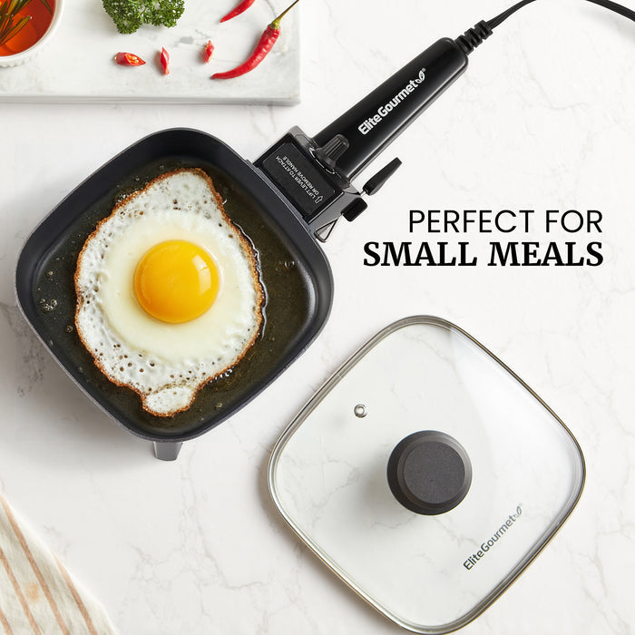 7-inch Personal Nonstick Electric Skillet