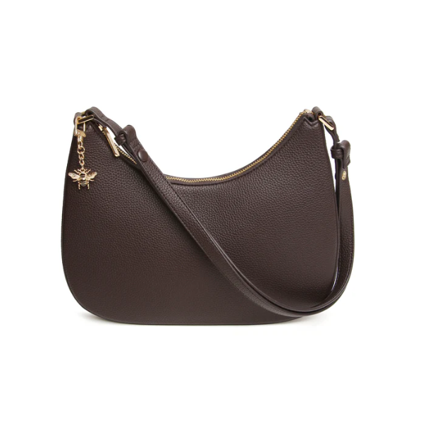 Alice Wheeler Ascot Crossbody Bag - Chocolate