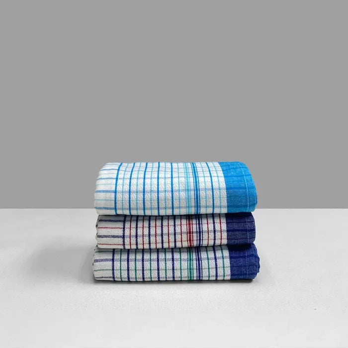 BACK SOON! Heritage Tea Towel 10pc Blue 46 x 76cm