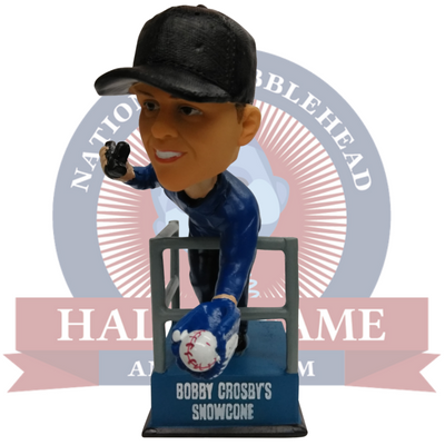 Bobby Crosby Snow Cone Catch Bobblehead - National Bobblehead HOF Store