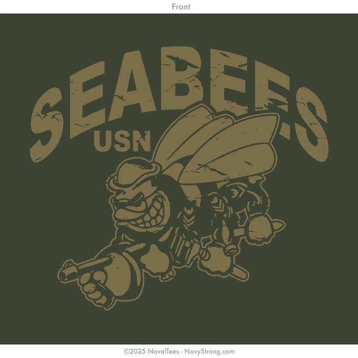 "Born to Build" Tee | Military Green