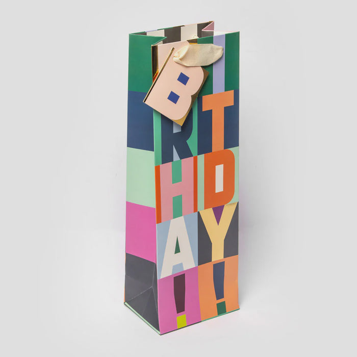 Caroline Gardner Bottle Bag - Happy Birthday