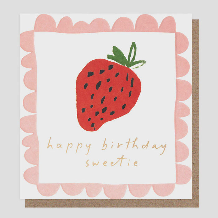 Caroline Gardner Happy Birthday Sweetie Greetings Card