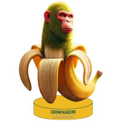 Chimpanzini Bananini Bobblehead (Presale)