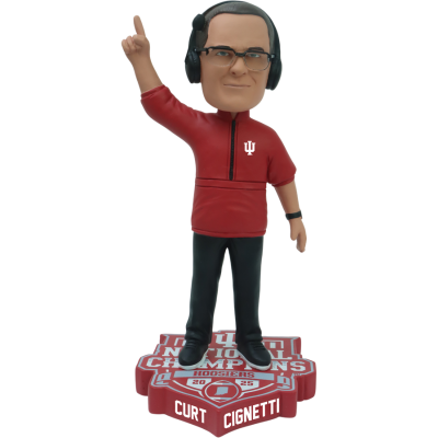 Curt Cignetti Indiana Hoosiers 2025 CFP National Champions Bobblehead (Presale)