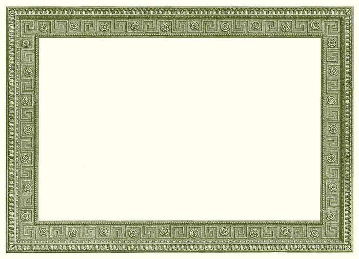Customizable Greek Key A6 Notes