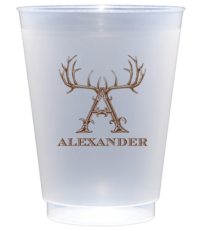 Customizable Hornabet Frosted Shatterproof 16oz Cups A