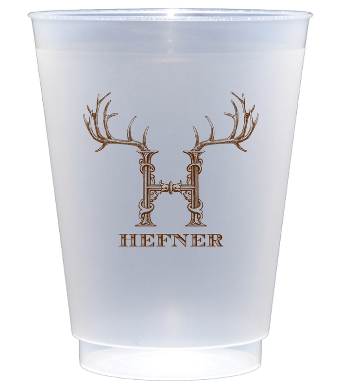 Customizable Hornabet Frosted Shatterproof 16oz Cups H