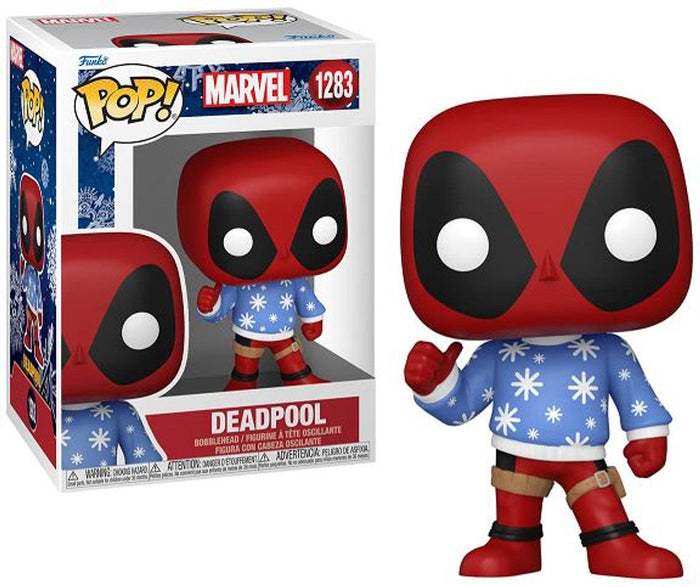 Deadpool Funko Pop! Marvel Holiday Bobblehead