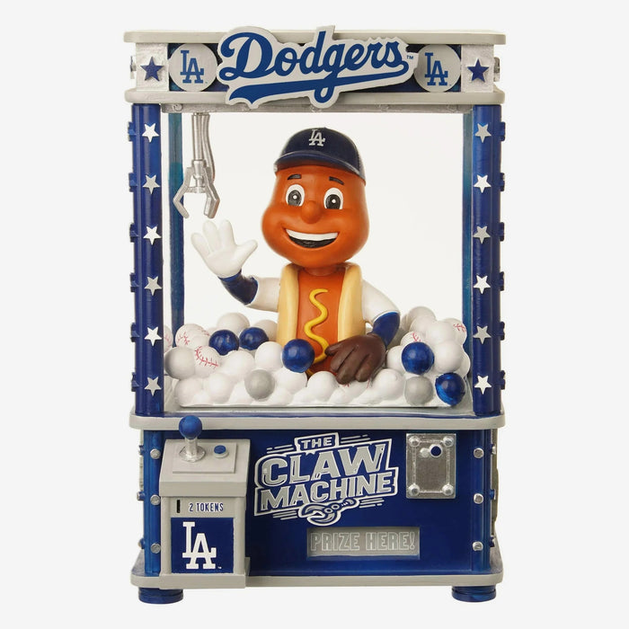 Dodger Dog Los Angeles Dodgers Claw Machine MLB Baseball Bobblehead