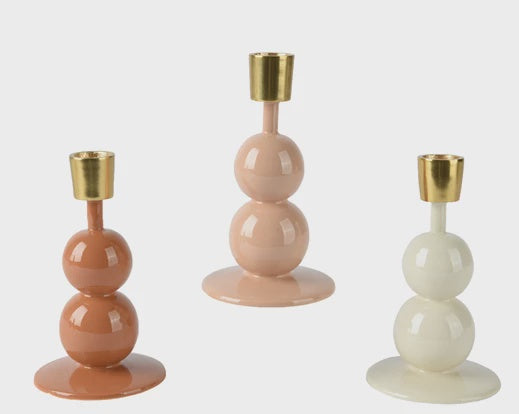 Double Ball Candle Holder