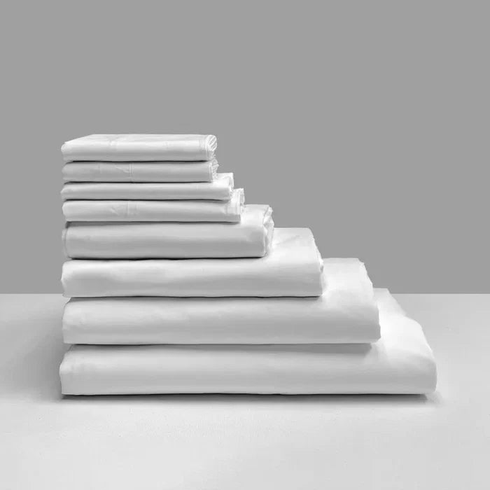 Elite Percale Super King Fitted Sheet White