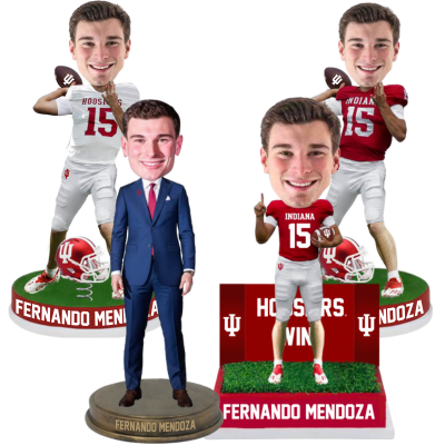Fernando Mendoza Indiana Hoosiers Bobbleheads (Presale)