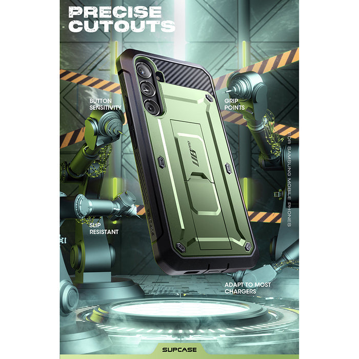 Galaxy S23 FE Unicorn Beetle PRO Rugged Phone Case(open box)-Dark Green