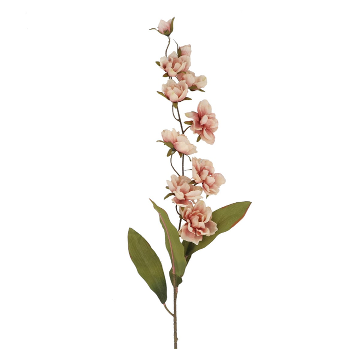 Gisela Graham Antique Pink Mini Double Magnolia Stem
