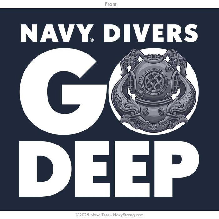 "Go Deep" Tank | Navy