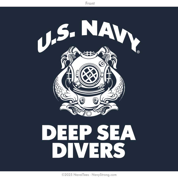 "Go Deep" Tee | Navy