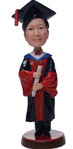 Graduation Female Bobblehead #2 - National Bobblehead HOF Store
