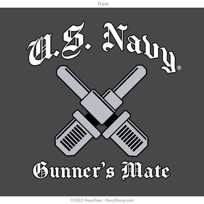 "Gunner Skull" Tee | Charcoal