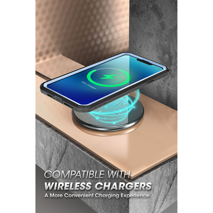 iPhone 13 Pro 6.1 inch Unicorn Beetle Pro Rugged Case-Metallic Blue