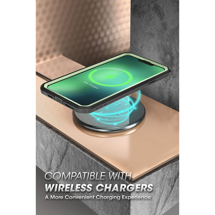 iPhone 13 Pro Max 6.7 inch Unicorn Beetle Pro Rugged Case-Dark Green