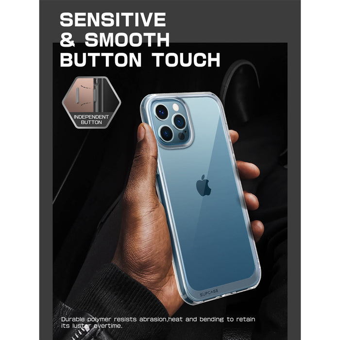 iPhone 13 Pro Max 6.7 inch Unicorn Beetle Style Slim Clear Case-Clear