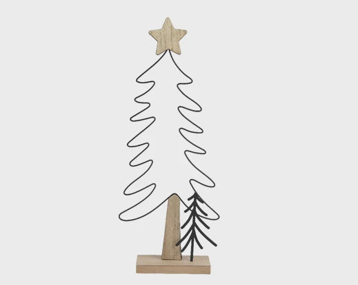 Iron Christmas Tree Ornament