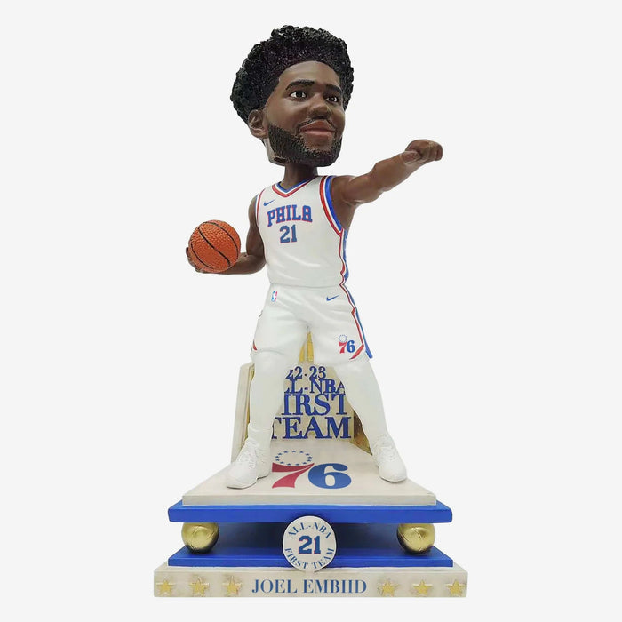 Joel Embiid Philadelphia 76ers 2023 All-NBA First Team NBA Basketball Bobblehead