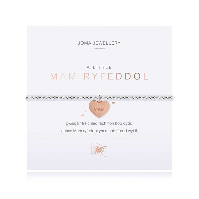 Joma A Little - Wonderful Mam Bracelet - Welsh
