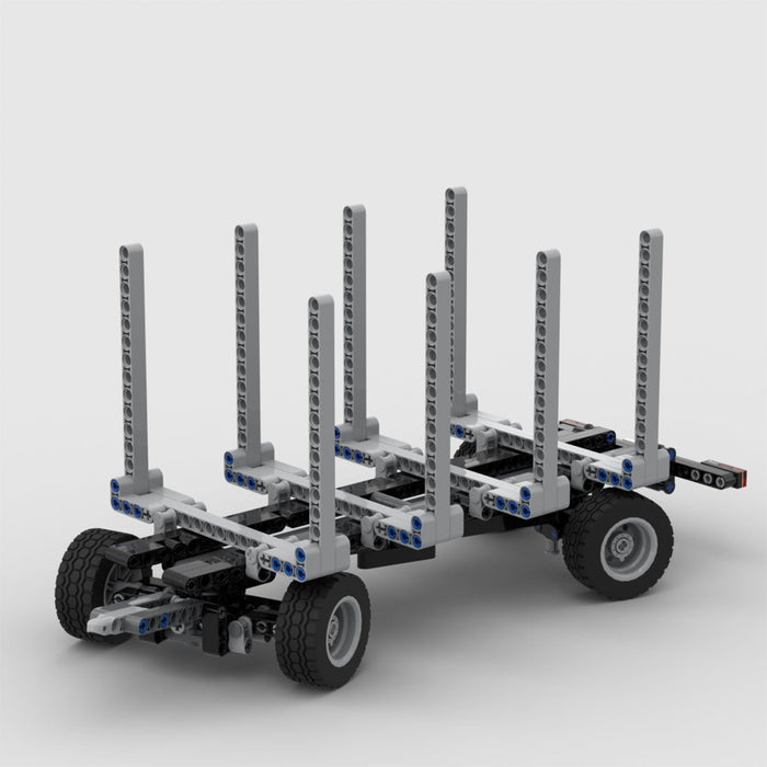 MOC - 108760 LKW NG - 1632 Forstwagen Klemmbausteine - LesDiy - Klemmbausteine
