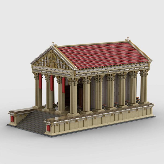Module 3 for MOC - 136729 Ancient Roman Temple Castle Klemmbausteine - LesDiy - Klemmbausteine