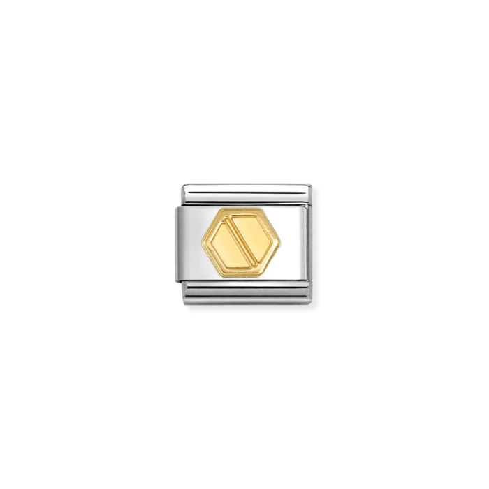 Nomination Classic 18K Gold Nut Charm