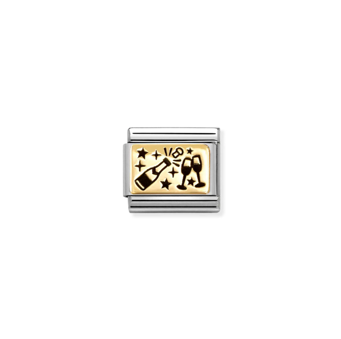 Nomination Classic Gold Cheers Charm