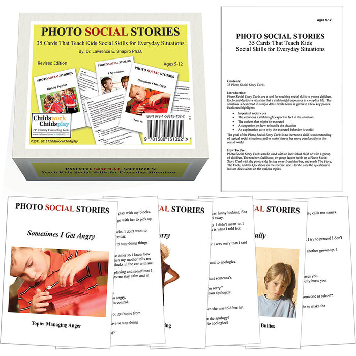Photo Social Stories Card Game