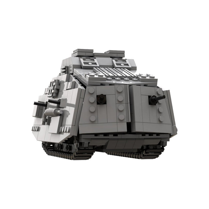 Schwerer Militärpanzer A7V Klemmbausteine - LesDiy - Klemmbausteine