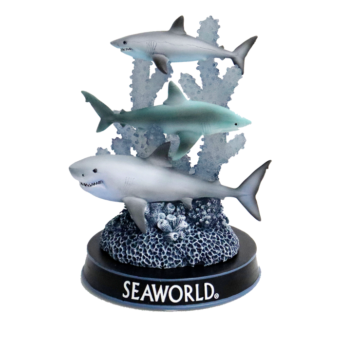 SeaWorld Shark Tooth Resin Figurine