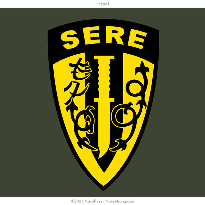 "SERE" Crewneck Sweatshirt | Mil Green