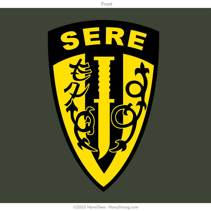 "SERE" Long Sleeve Tee | Military Green