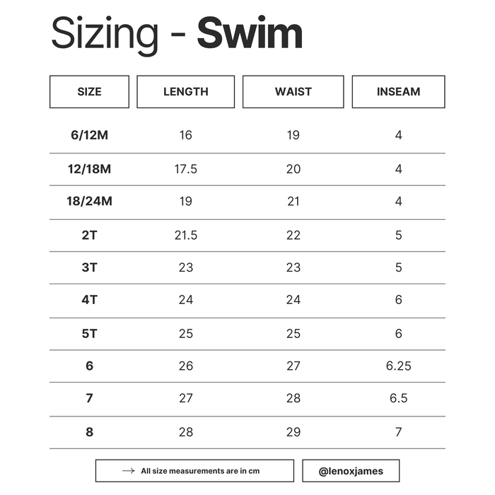 SWIM TRUNK - WAVY CHECKS - GREEN
