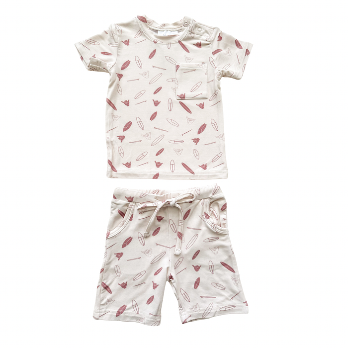 Two-Piece Short Set - Surf