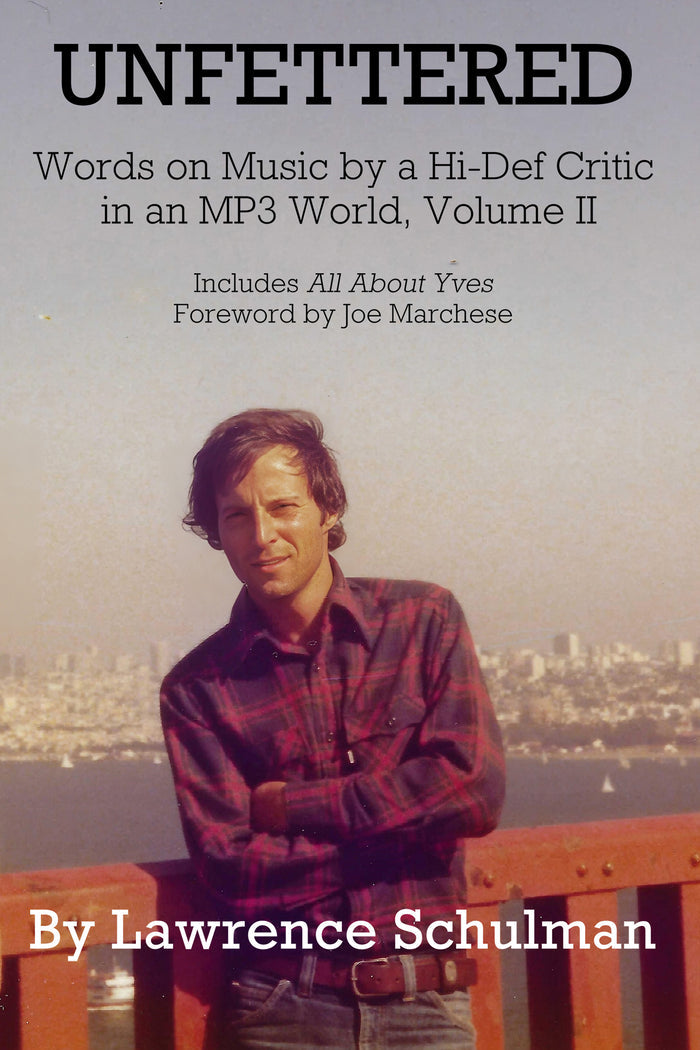 Book cover of 'Unfettered' with a person standing on a railing overlooking a cityscape.