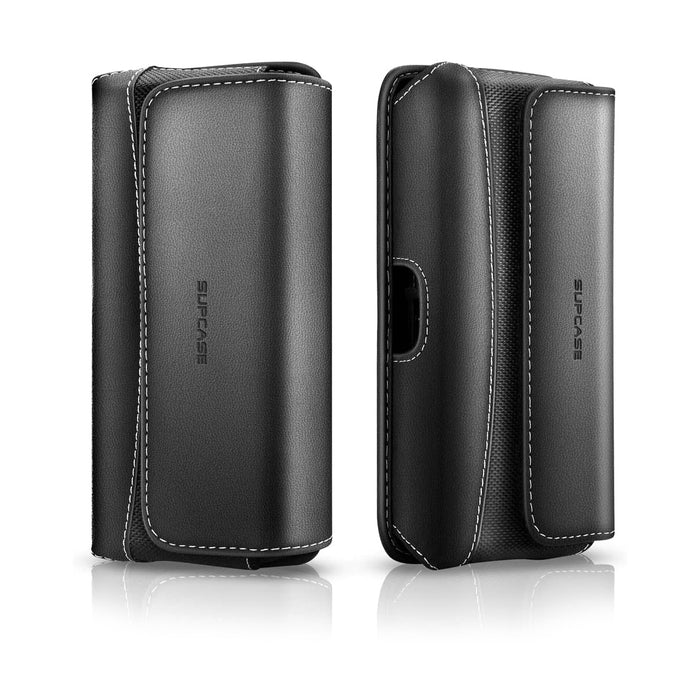 Universal Belt Clip Cell Phone Holster for Galaxy Fold and Large Phones-Black