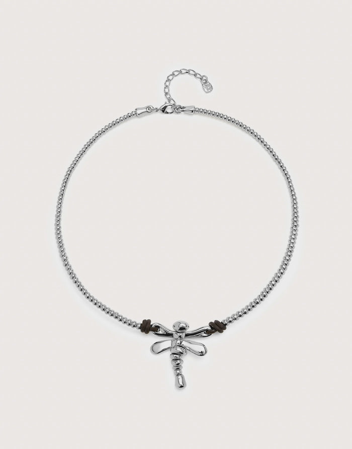 UNOde50 Short Dragonfly Necklace