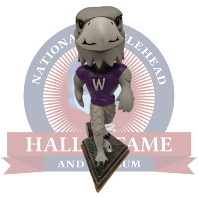Whitewater Warhawks Willie Mascot Bobblehead - National Bobblehead HOF Store