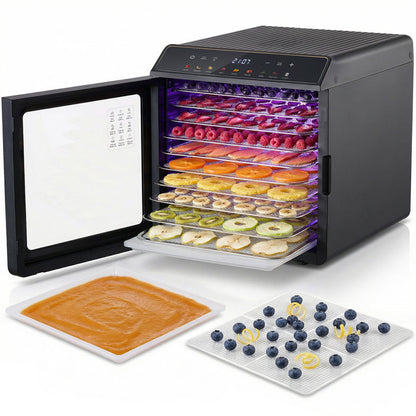 10 Tier Digital Food Dehydrator with Stainless Steel Trays