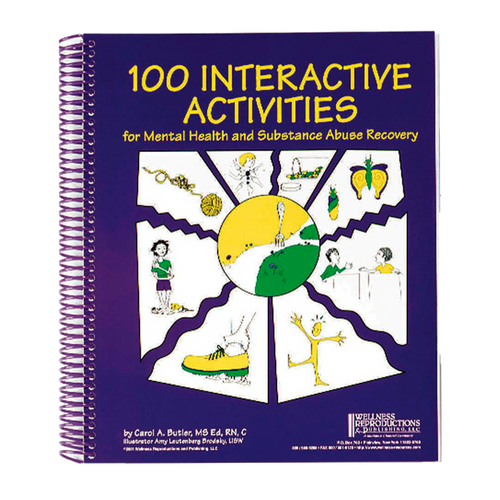 Wookbook with With 100 plus activities, groups work through Anger Management, Assertion, Stress, Self-Esteem, Sobriety, Problem Solving
