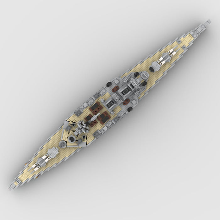1/485 Scale WWII British Hood Battlecruiser Klemmbausteine - LesDiy - Klemmbausteine