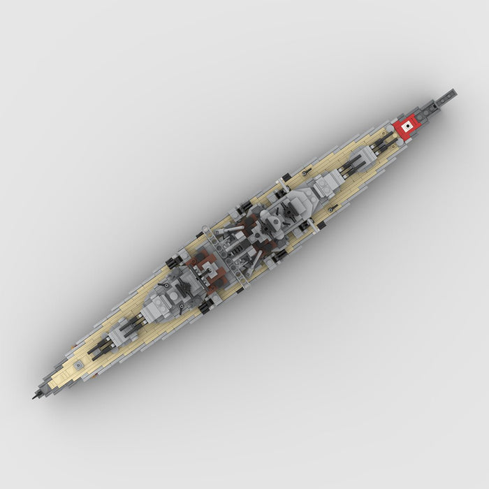 1/485 Scale WWII British Hood Battlecruiser Military Klemmbausteine - LesDiy - Klemmbausteine