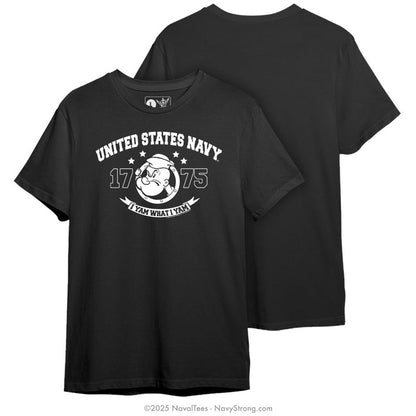 "1775 Popeye" Tee | Black