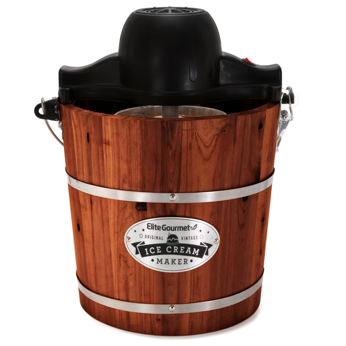 4 Qt. Electric Motorized Bucket Ice Cream Maker